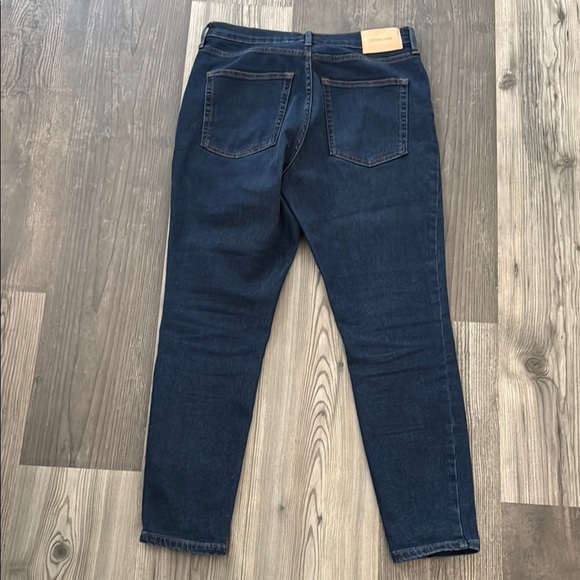Everlane Blue High Waisted Ankle Jeans Modern Fit Size 30 - Picture 6 of 8